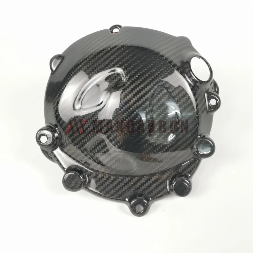 Onemaxy 100% натуральное углеродное волокно саржевая глянцевая крышка двигателя крышка водяного насоса для BMW S1000RR 2019 2020 2021