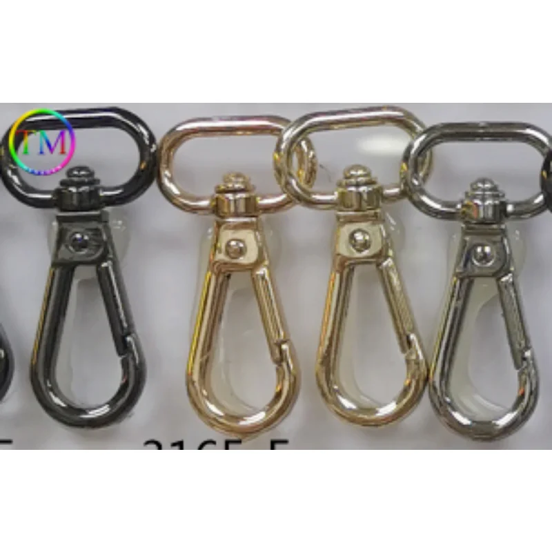 10-50Pcs 12/15/20/25/31mm 4Colors Swivel Metal Buckle Handbag Strap Snap Hook Diy Strap Belt Hook Hardware Accessories