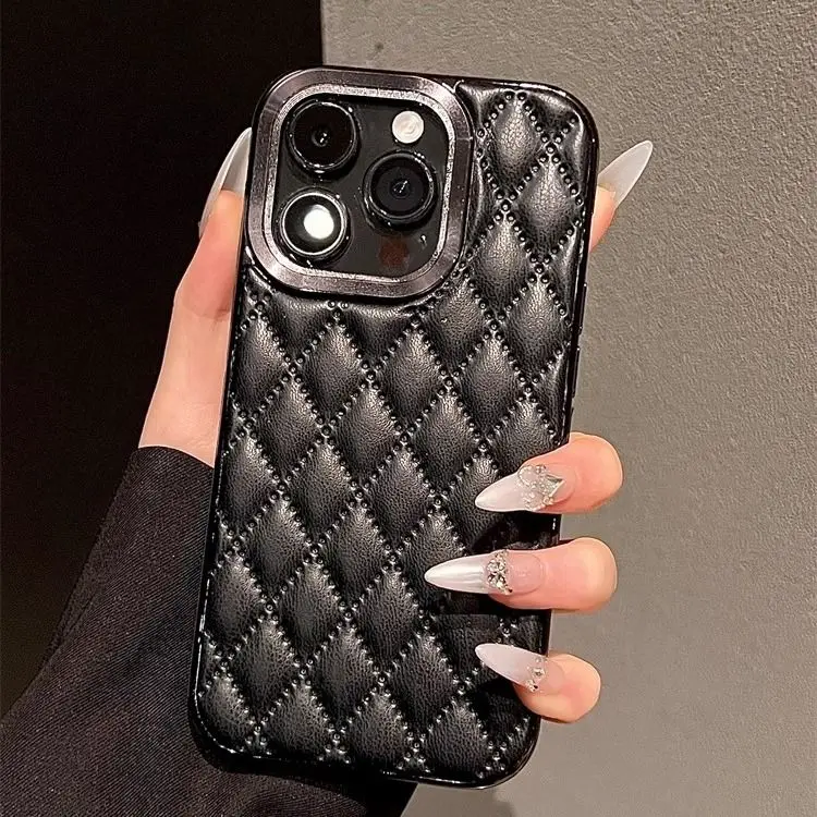 Черный iPhone12pro Ringer Small Fragrance iPhone15 Чехол для телефона iPhone14 Новый iPhone15promax Premium iPhone13
