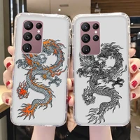dragon case for samsung s22 ultra case for samsung s21 plus s20 fe a53 5g a52 a52s 5g a71 a51 a50 a12 a32 a22 a72 a73 a31 covers