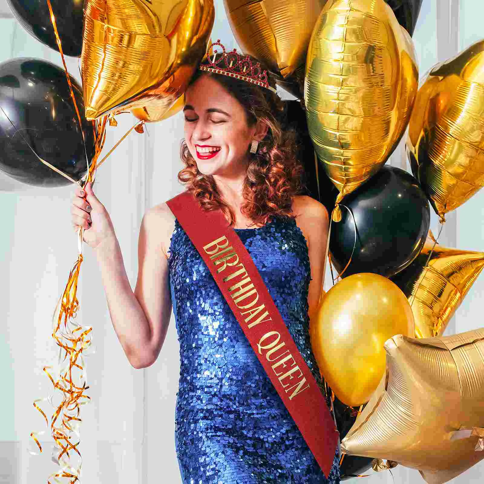 Корона церемониальная повязка на голову красные короны для женщин диадемы