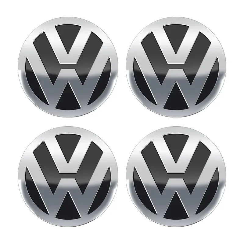

4 шт. 56/60/65/70/75 мм колпаки центральной ступицы колес автомобиля, наклейка, значок для Volkswagen VW B5 GTI Golf 5 7 Caddy Passat b6 Tiguan Polo MK6
