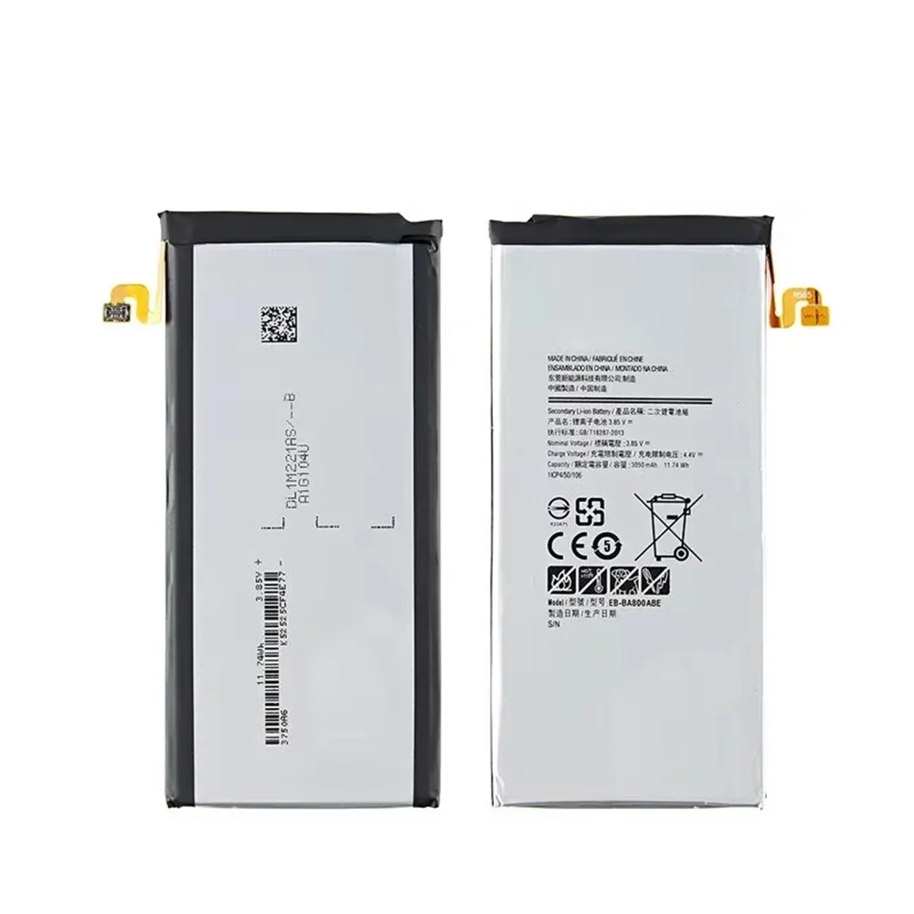 Оригинальная сменная батарея для Samsung Galaxy A8 A8000 A800YZ A800F A800S аккумуляторная