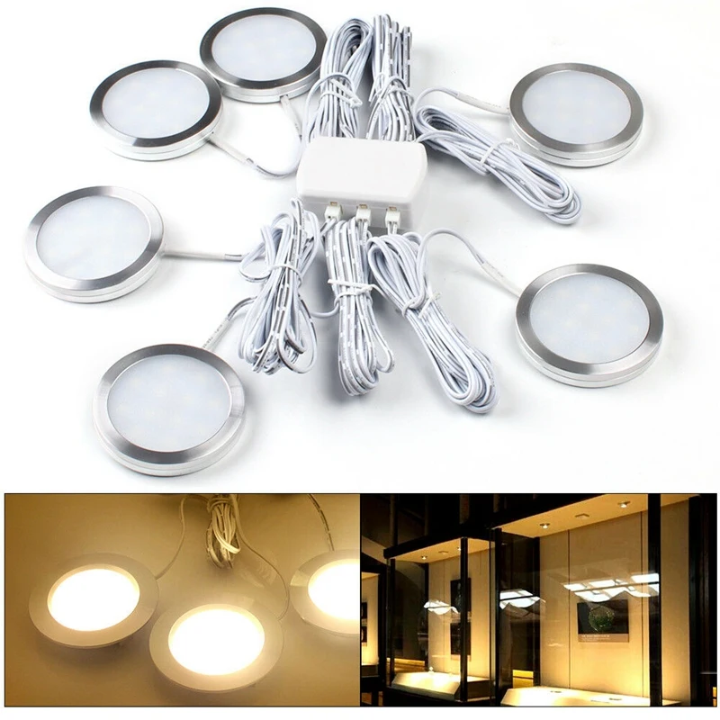 

6X Interior LED Spot Lights For VW T4 T5 Camper Van Caravan Motorhome Light 12V
