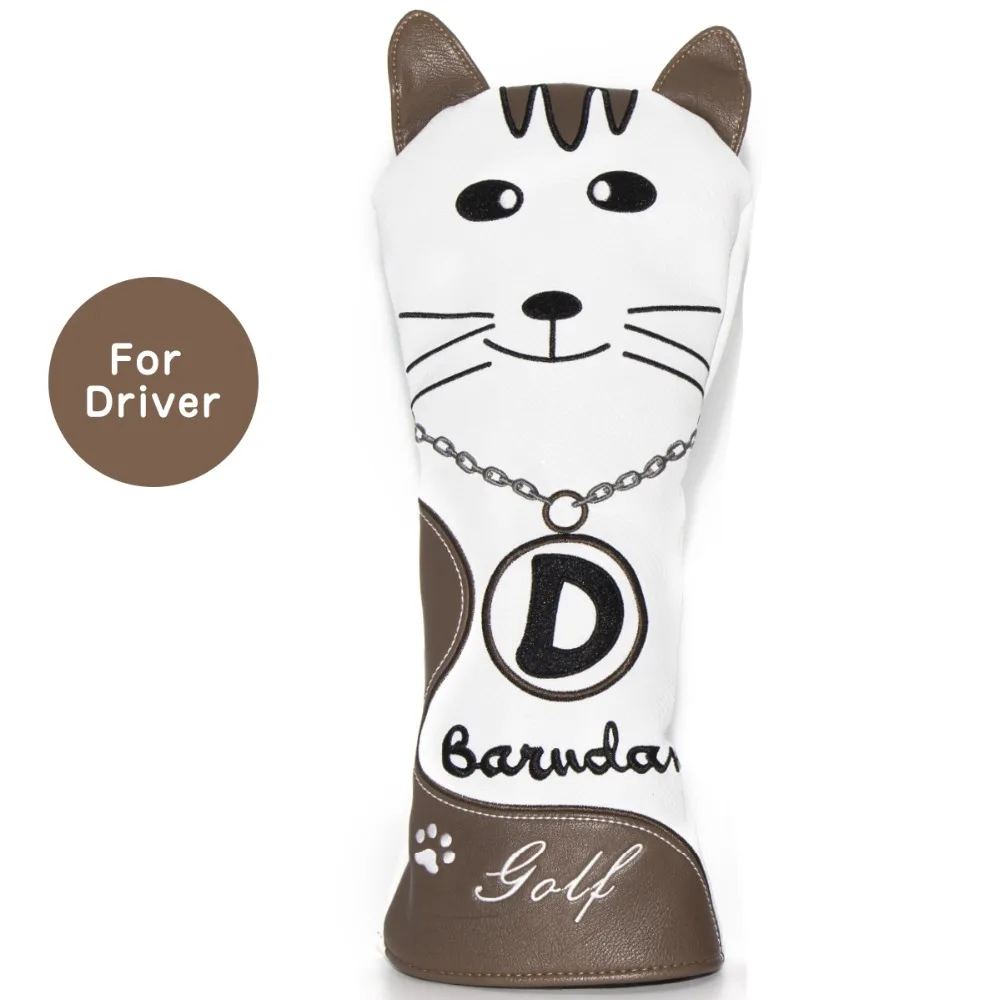 

Golf Club Covers - Golf Accessory for Men, Women, Kids, Golfer - 3 Model Options Golf Driver Headcover/Golf Fairway Wood Head Co