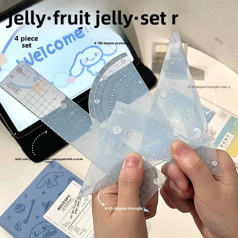 Многофункциональный набор желе измерительные инструменты 20 см прямая линейка