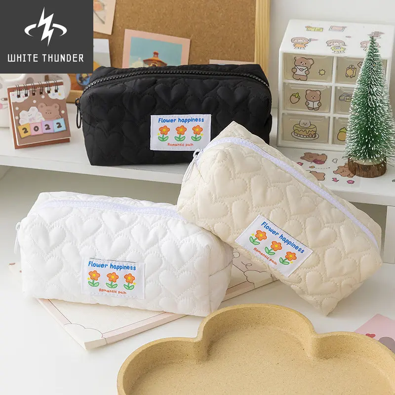 

back to school stationary stationery pencil bag cute pouch school supplies anime stationery korean pouch pen case