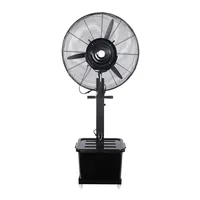 Industrial Spray Fan Cooling Commercial Outdoor Water Mist Water Cooling Humidification High Power Water Atomization Floor Fan