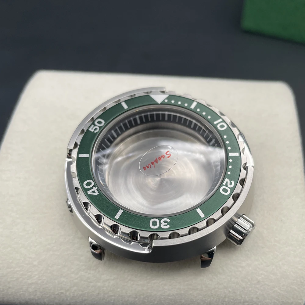 Чехол для часов Seiko NH35/NH36 роскошный чехол со стальным сапфировым стеклом 47 мм