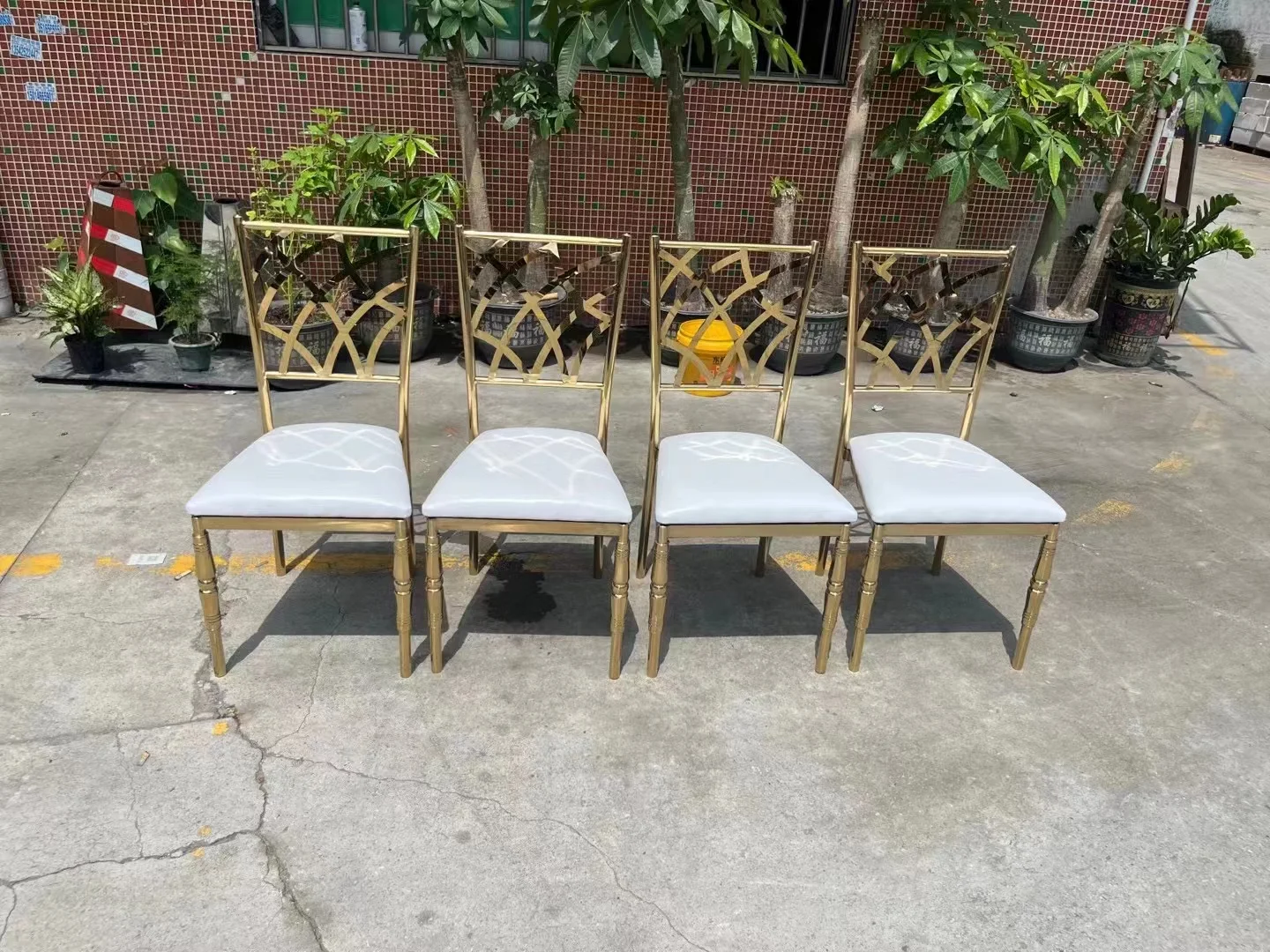 

Popular Wedding Stanless Steel Chairs King Throne Chair For Bride And Groom Sofa Chair