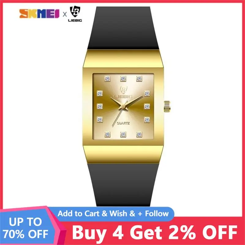 

Waterproof Quartz Watch Men Women Top Brand Luxury Golden Male Female Wristwatches Clock relogio masculino montre homme L1019