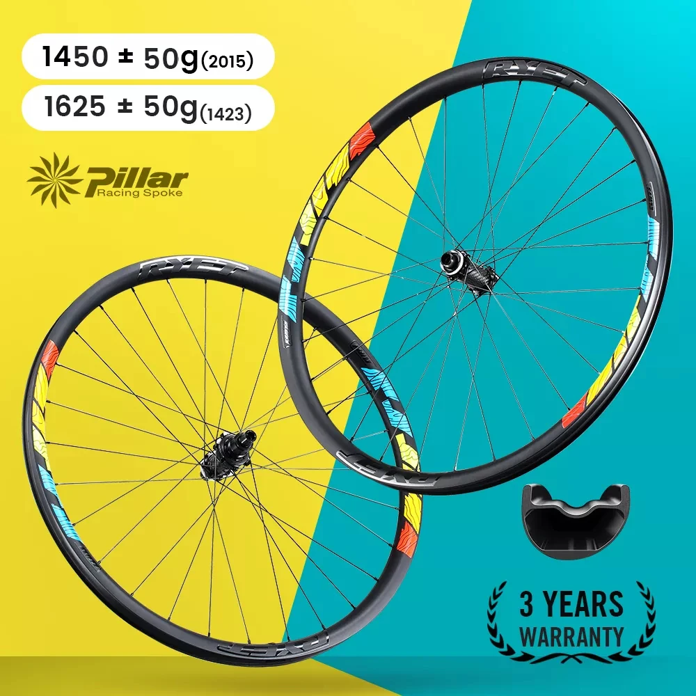 

2022 RYET 29er MTB Carbon Wheels Bicycle Wheelset Straight Pull Clincher Tubeless Ceramic Bearing Hub 1423 2015 Spoke Bike Rims
