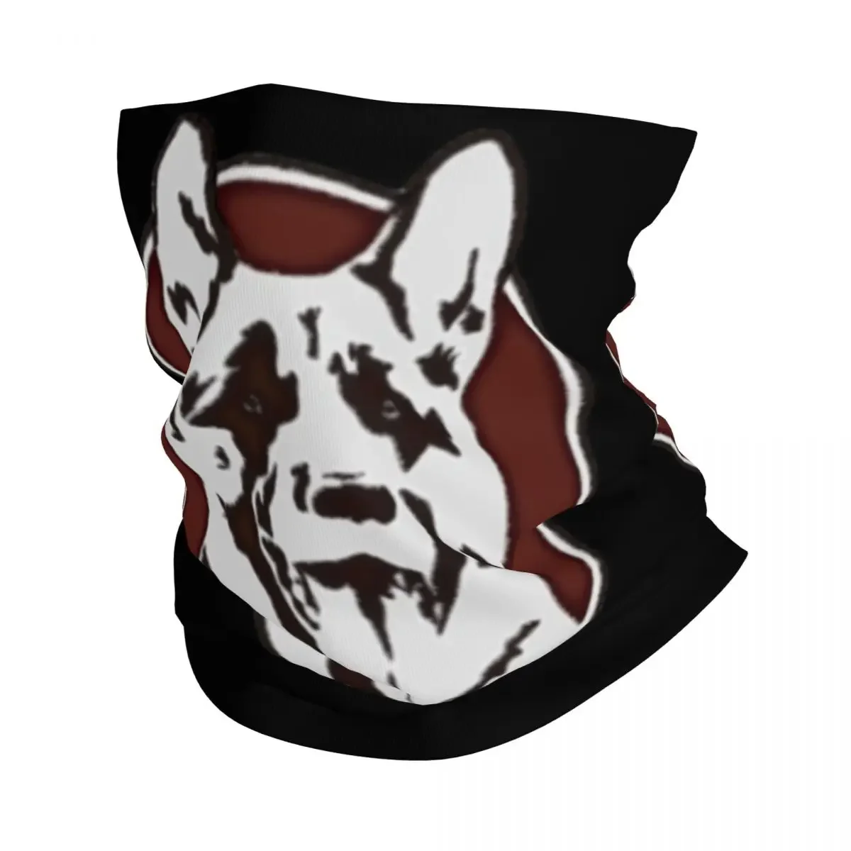 Бандана-шарф с принтом и защитой от ветра