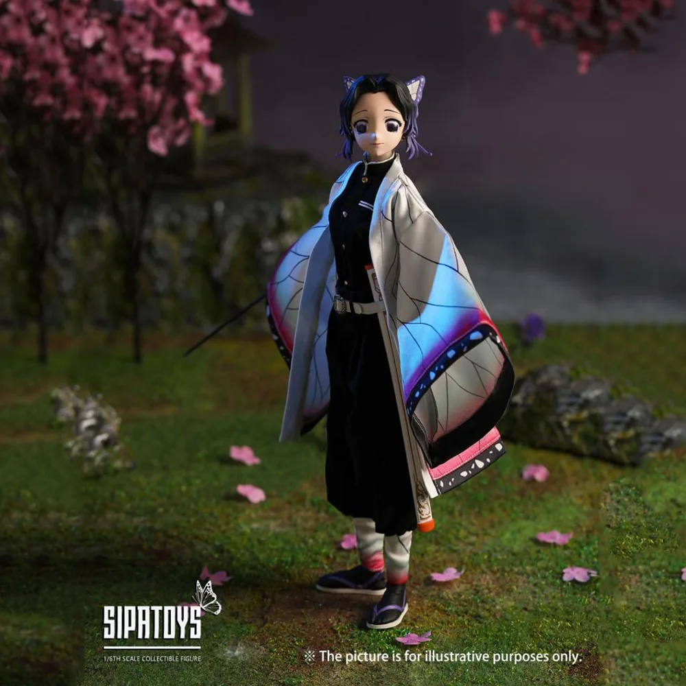 

Женская экшн-фигурка SIPATOYS SIP002 1/6 Kochou Shinobu Head Set and Scabbard for 12 ''TBL S26A