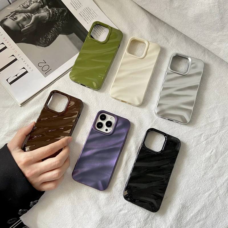 

New Silicone Phone Case For IPhone 14 13 12 11 Pro Max X XS Max XR 7 8 Plus SE 2020 INS Fashion Anti Collision Protective Cover