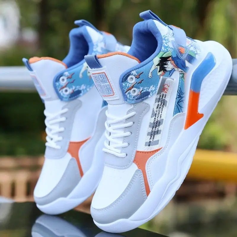 Leather Men's Sneaker Men Non-slip Training Basketball Shoe Breathable Gym Training Athletic Basketball Sneakers For Women