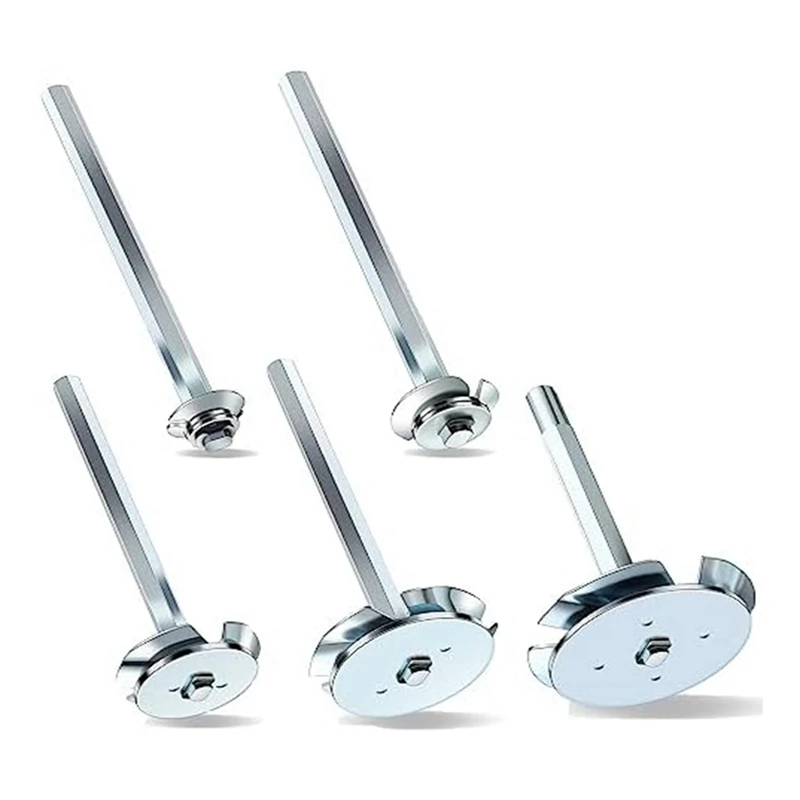 

5 PCS PVC Fitting Socket Saver Set Silver Stainless Steel For Removing SCH 40 From Hub,Fits 1/2In Variable Speed Power Drill