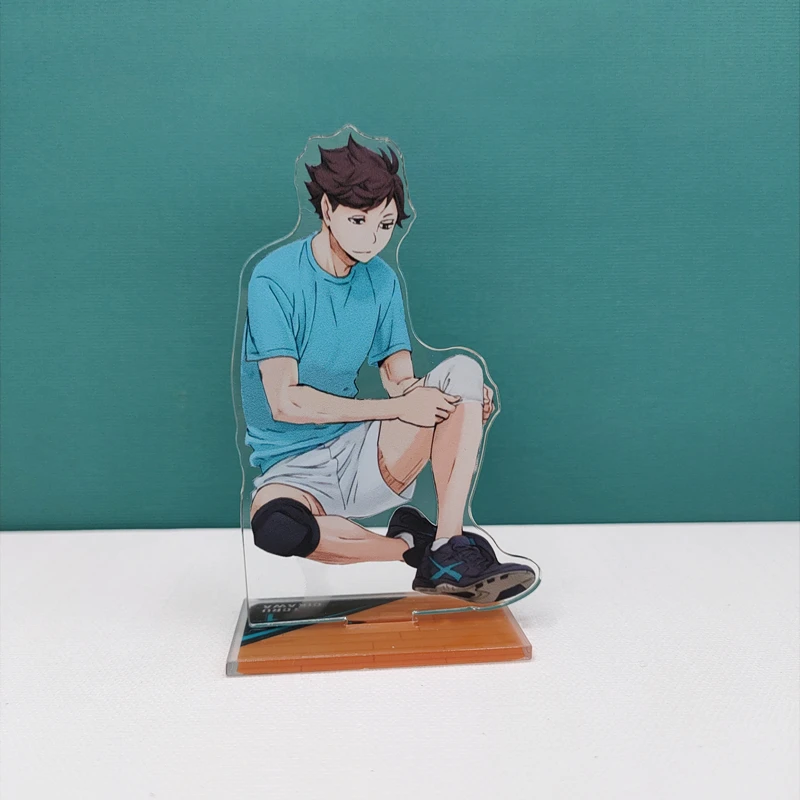 Фото Игра Haikyuu! Iwaizumi Hajime Oikawa Tooru Tetsurou Kuroo Косплей стоячий знак акриловый аниме амбимут №1
