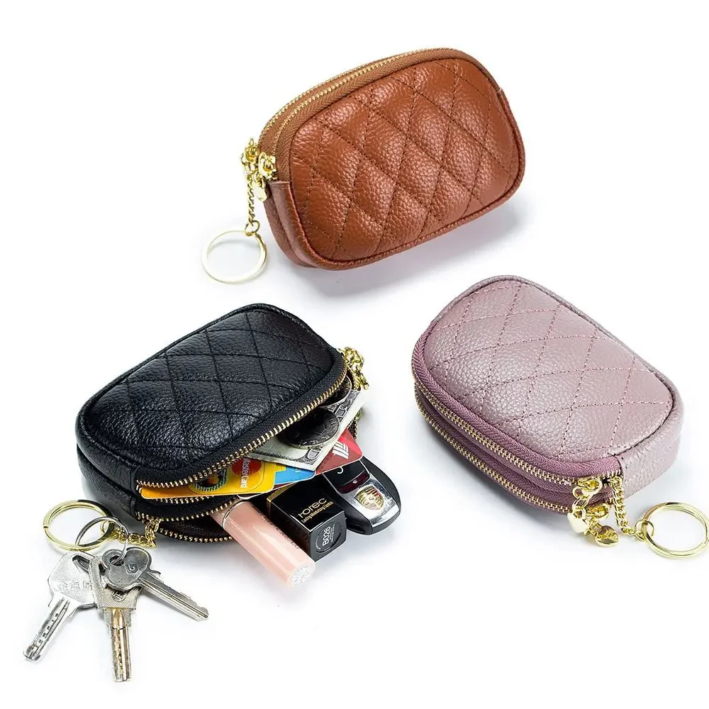 

Женская сумка-кошелек для монет, мини-кошелек, сумка для денег, маленькая карманная сумка из искусственной кожи для замены карт, брелок, короткая женская сумка