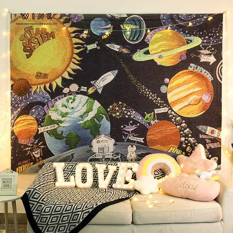 

Navigator Background Fabric Hanging Cloth Room Bedroom Wallpaper Decorative Background Wall Internet Celebrity Tapestry