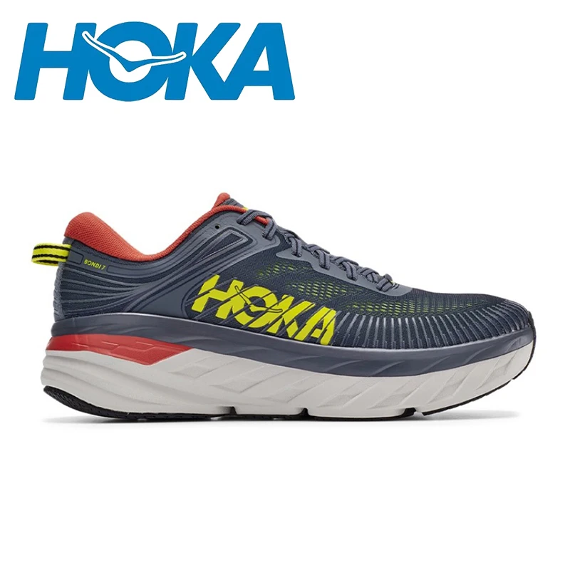 

Беговые кроссовки HOKA Bondi 7 мужские уличные кроссовки для бега на дороге мягкие эластичные обувь для марафона Trail теннисные кроссовки для треккинга