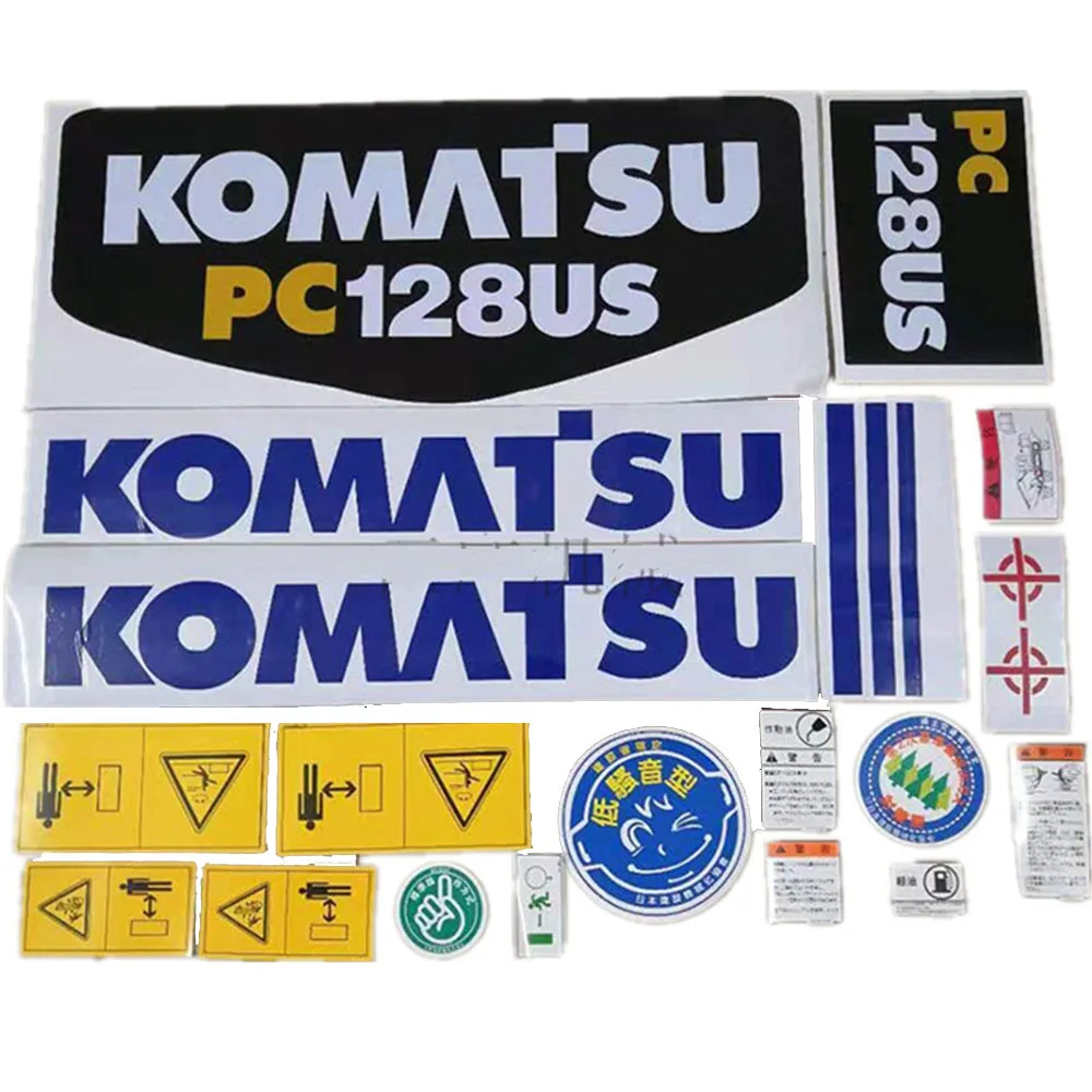 

Excavator Sticker For Komatsu 55/75/228/338-2/30/40/128 MR US UU Full Vehicle Standard Parts Package Excavator Supplies