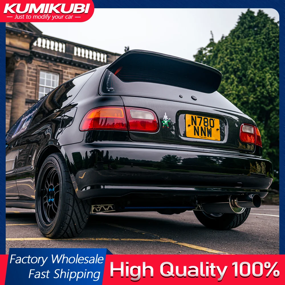 

AERODYNAMICS Углеродное волокно SPOON STYLE ЗАДНИЙ СПОЙЛЕР ДЛЯ HONDA CIVIC EG EG6 VTI 1992 1993 1994 1995 Спойлер на крышу