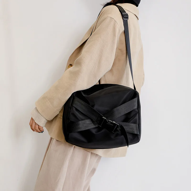 

Designer Fashion Shoulder Bag for Women Casual Black Men Simple Women's Handbag 2022 New Large Capacity Female Crossbody Bags