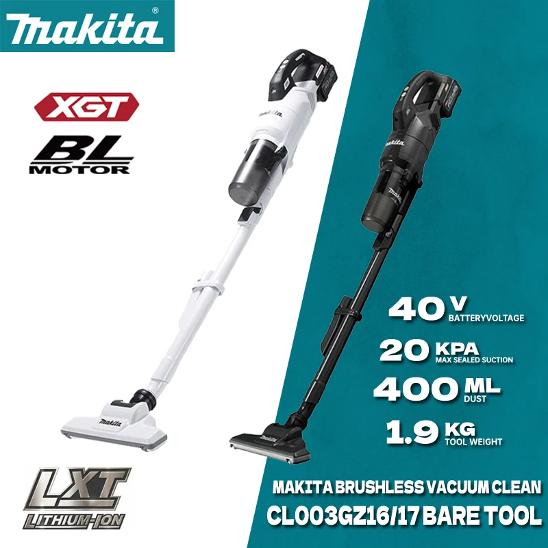 

Беспроводной циклонный пылесос Makita CL003GZ16 CL003GZ17, 40 в
