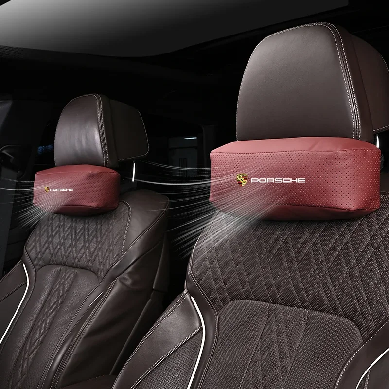 Автомобильная подушка для подголовника защита ремня безопасности наплечная Porsche