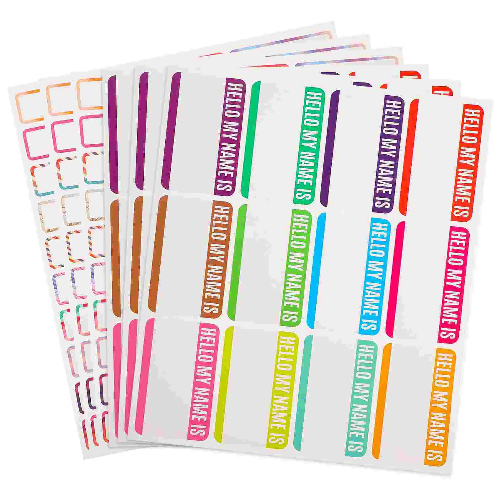 

Наклейки для бутылок, 6 листов