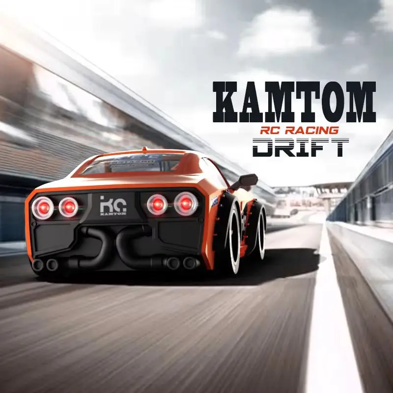 Фото Горячий Kamtom Km3299 1/32 Радиоуправляемый автомобиль 4wd Высокоскоростной дрифт-автомобиль с дистанционным управлением и гироскопом Профессиональный гоночный автомобиль для взрослых Игрушки в подарок №4