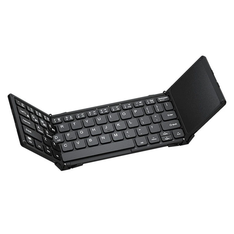 

831D Portable Mini Folding Wireless Bluetooth-com 5.1 keyboard w/3 Channel Connection
