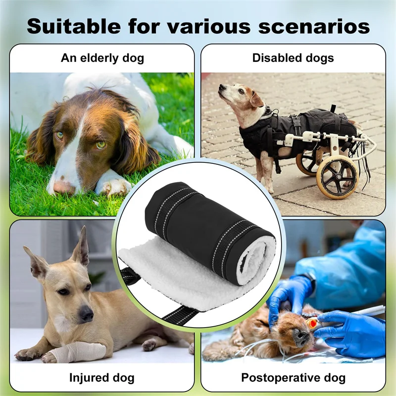 Регулируемый ремень для подтяжки собак поддержка спины и ног реабилитация