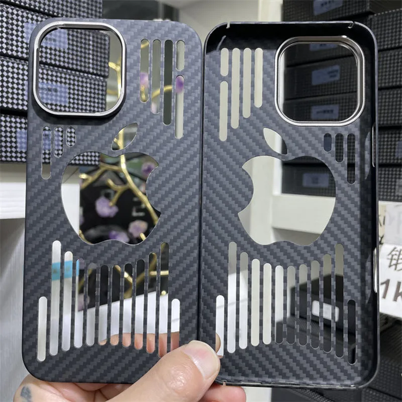 Оригинальный арамидный чехол Asdipsa из углеродного волокна для Apple iPhone 16 Pro Max 15Pro