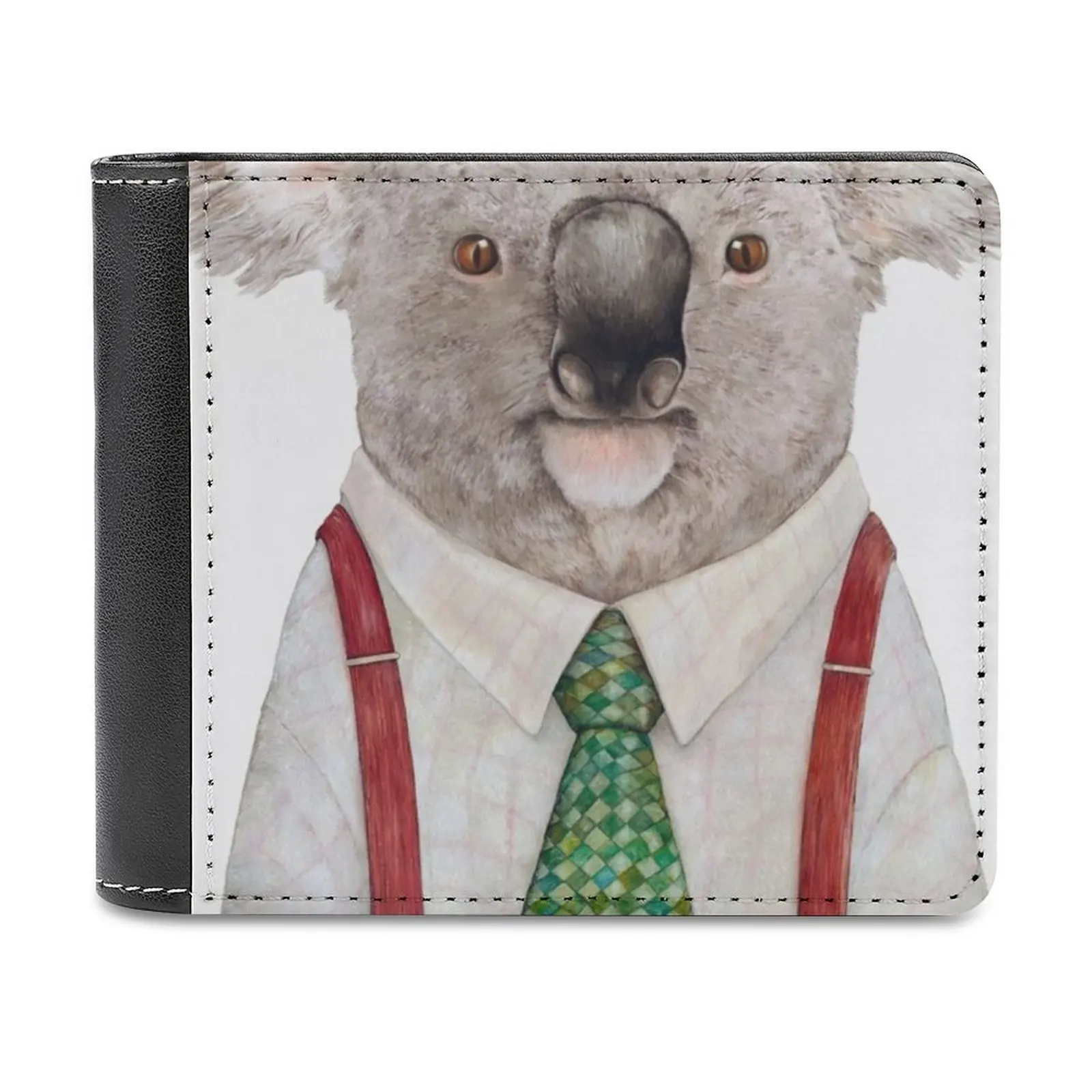 

Koala Fashion Credit Card Wallet Leather Wallets Personalized Wallets For Men And Women Cute Koalas Koala Painting Australian