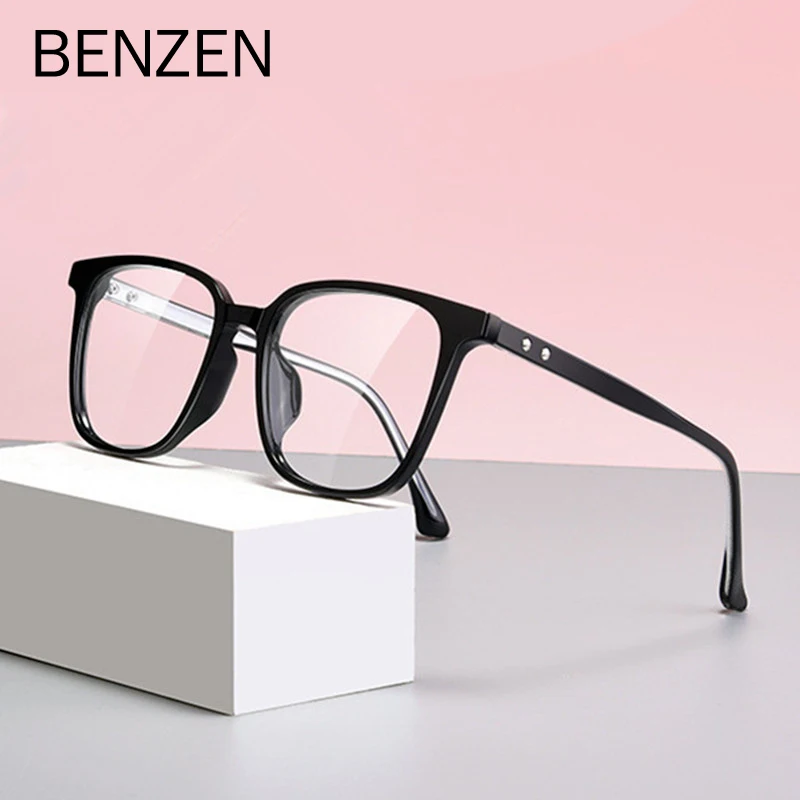 

BENZEN оптическая оправа для очков для близорукости Мужские квадратные очки Новые мужские классические оправы для очков по рецепту женские му...