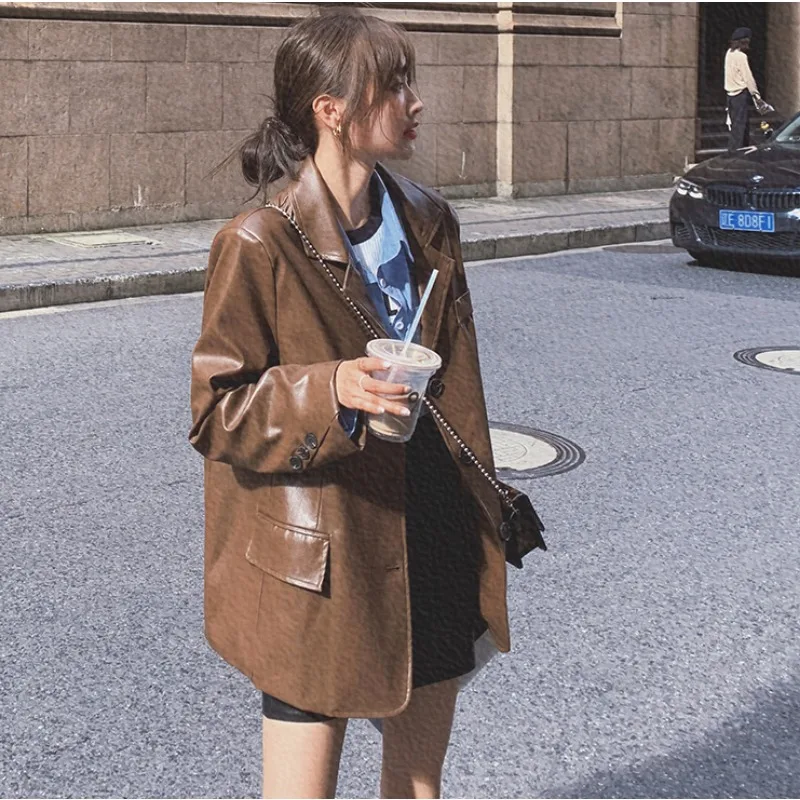 Зимние женские куртки в британском стиле винтажные хип-хоп корейская мода