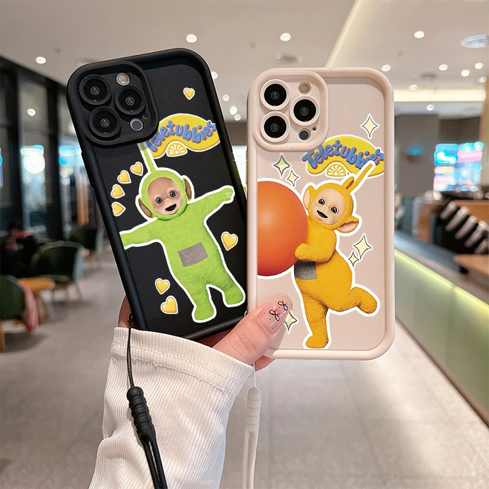 Милый мультяшный детский чехол для телефона T-Teletubbieses Xiaomi Redmi12 12C K30 K40 K50 Note 11 12 13 Pro с