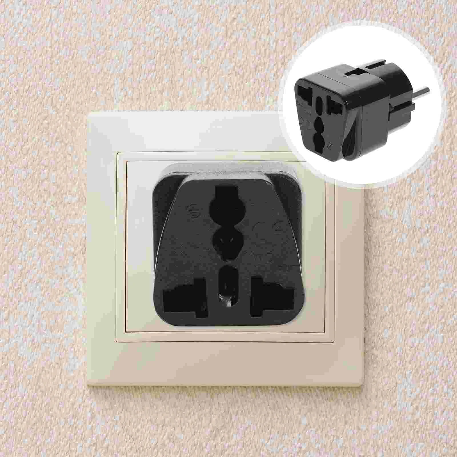 

2pcs Portable Plug Extender Travel Adapter Wall Plug Adapter