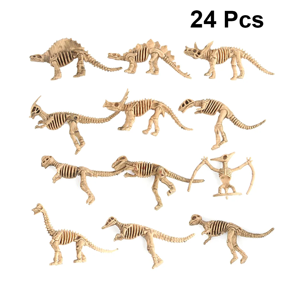 

24 шт., детская пластиковая модель скелета