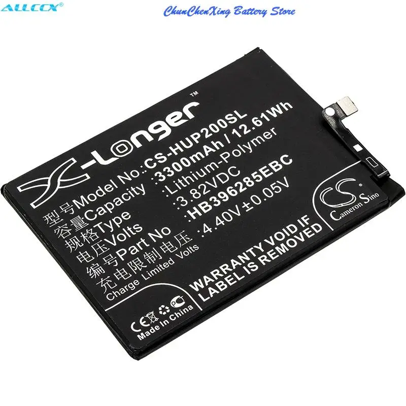 Аккумулятор Cameron Sino 3300 мАч HB 396285 EBC ЭБУ для Huawei P20 Global EML-TL00 Emily EML-AL00 L29 L29C L09 L09C Honor 10