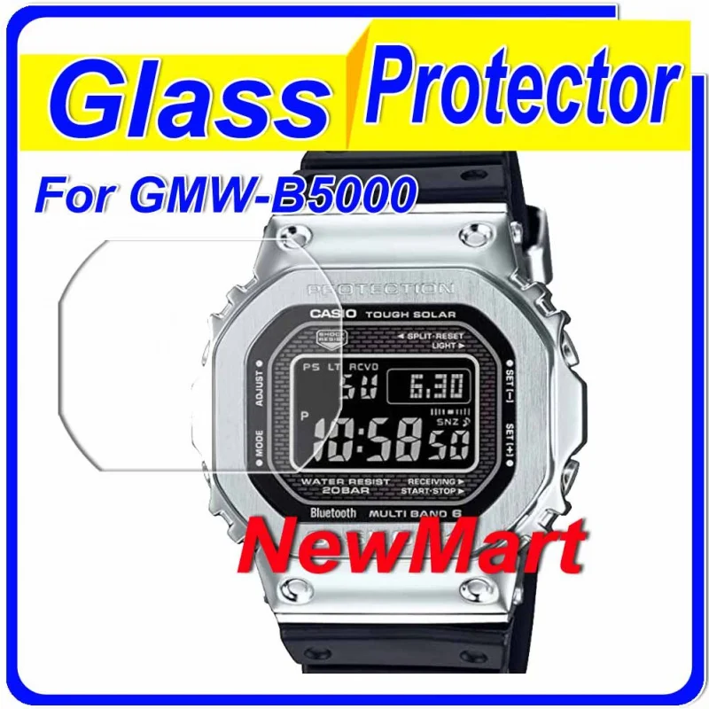 

3Pcs Glass For GMW-B5000 GBX-100 GW-5035 GWX-5600 DW-5600 DW-5020 DW 5000 DW-5635 GW-B5600 GW-5000 Tempered Protector For Casio