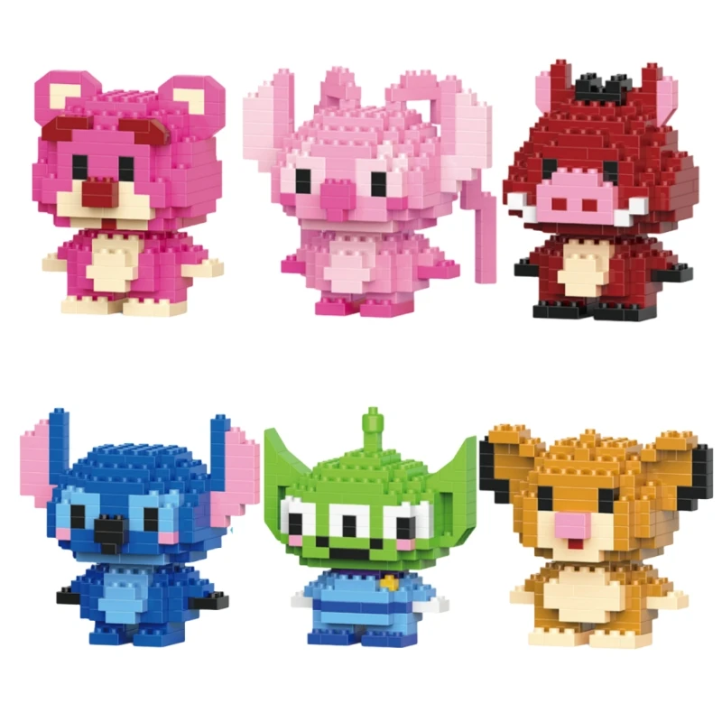 Конструктор Disney аниме LinaBell принцесса Мультяшные строительные блоки Детская