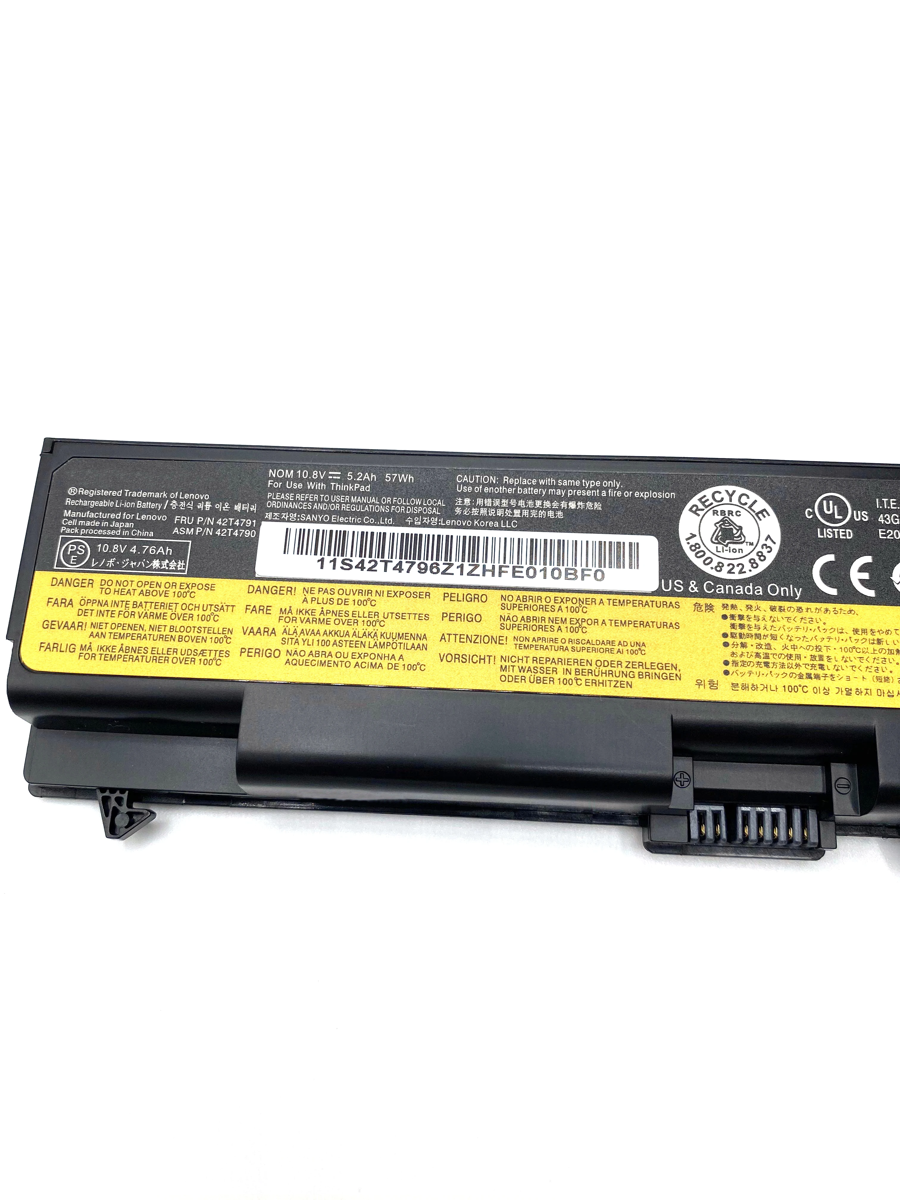 Фото 55+ 42T4790 42T4791 для Lenovo ThinkPad Edge 14' T410 T420 E40 E50 SL410 SL420 серии 42T4751 42T4755 42T4911 42T4793 42T4795 №4