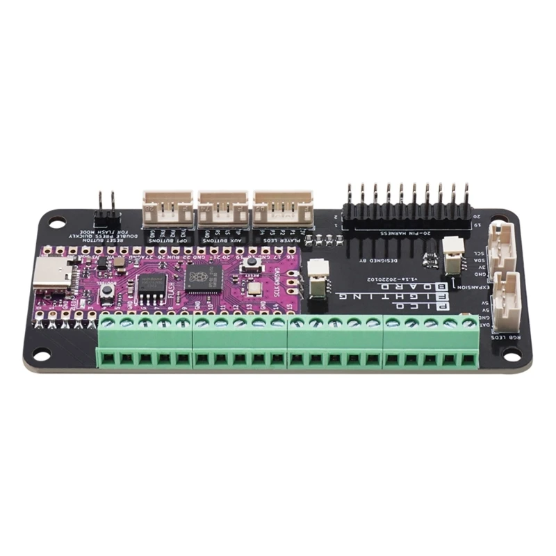 

DIY Game Console Joystick Controller Pico Fighting Board for Raspberry Pi PICO E65C