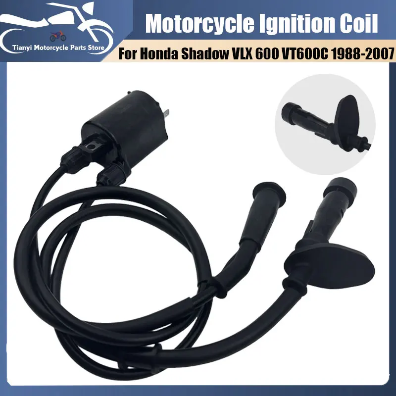 Фото Катушка зажигания для мотоцикла Honda Shadow VLX 600 VT600C 1988-2007, замена для Spirit 750 VT750C №1