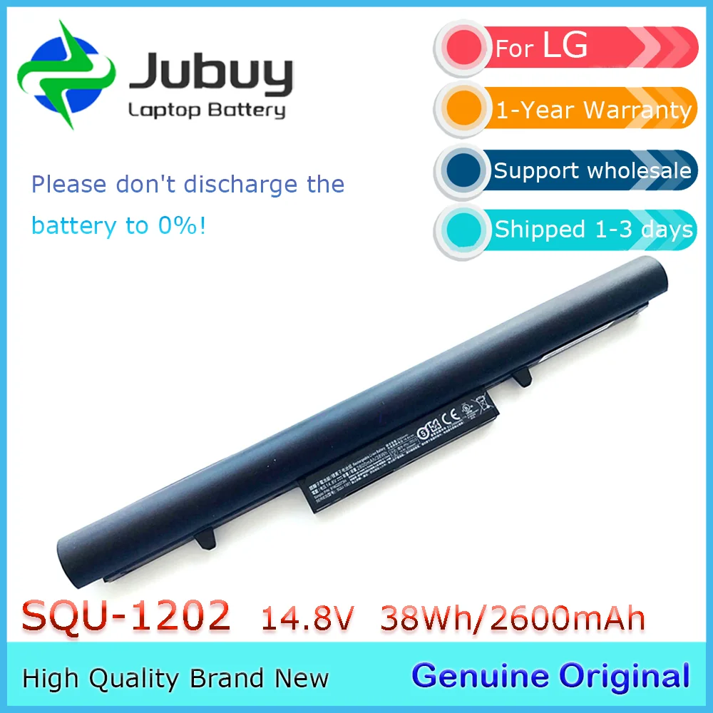 SQU-1202 14 4 В 2600 мАч оригинальный аккумулятор для ноутбука LG Haier SQU-1309 Hasee QS2330 A41L-745HN