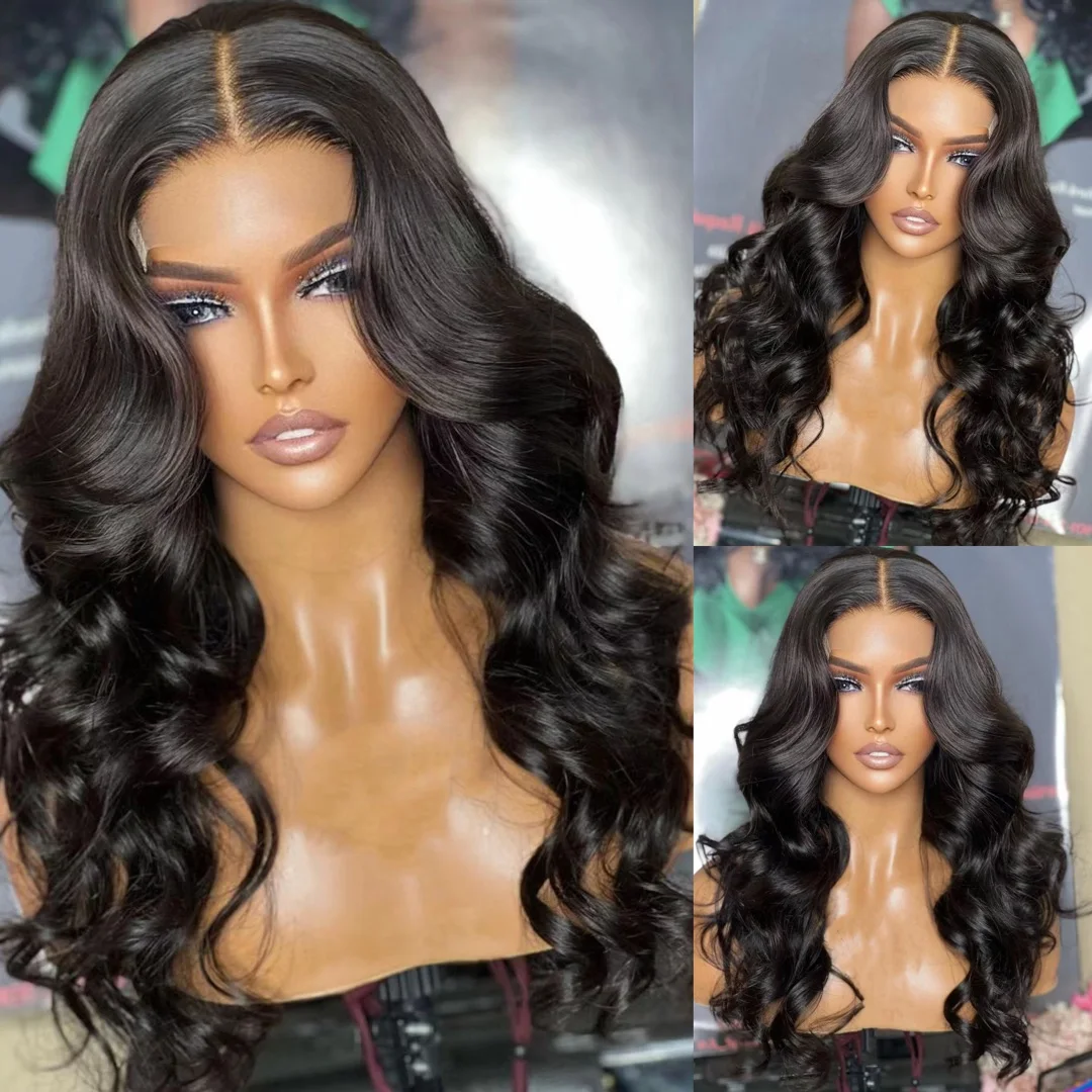 

MS.ILSA HD Lace Frontal Wig 13x4 Lace Frontal Wig Human Hair Wig For Women Water Wave Lace Wig Pre Plucked Hairline Virgin