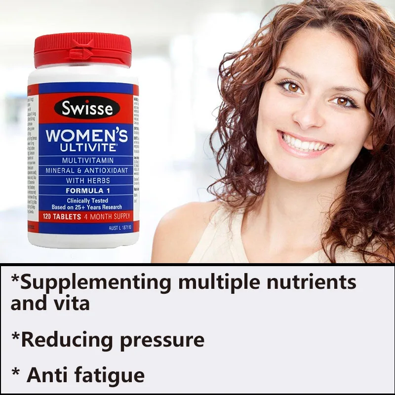 

Women's multi-dimensional tablets multivitamin B tablets health supplements a variety of nutrients decompression anti-fatigue